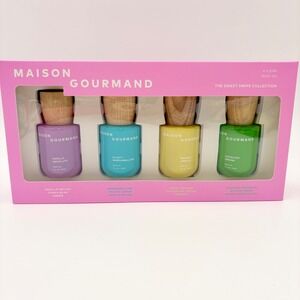 Maison Gourmand The Sweet Swipe Collection 4pc Body Oil Set Vanilla Pistachio